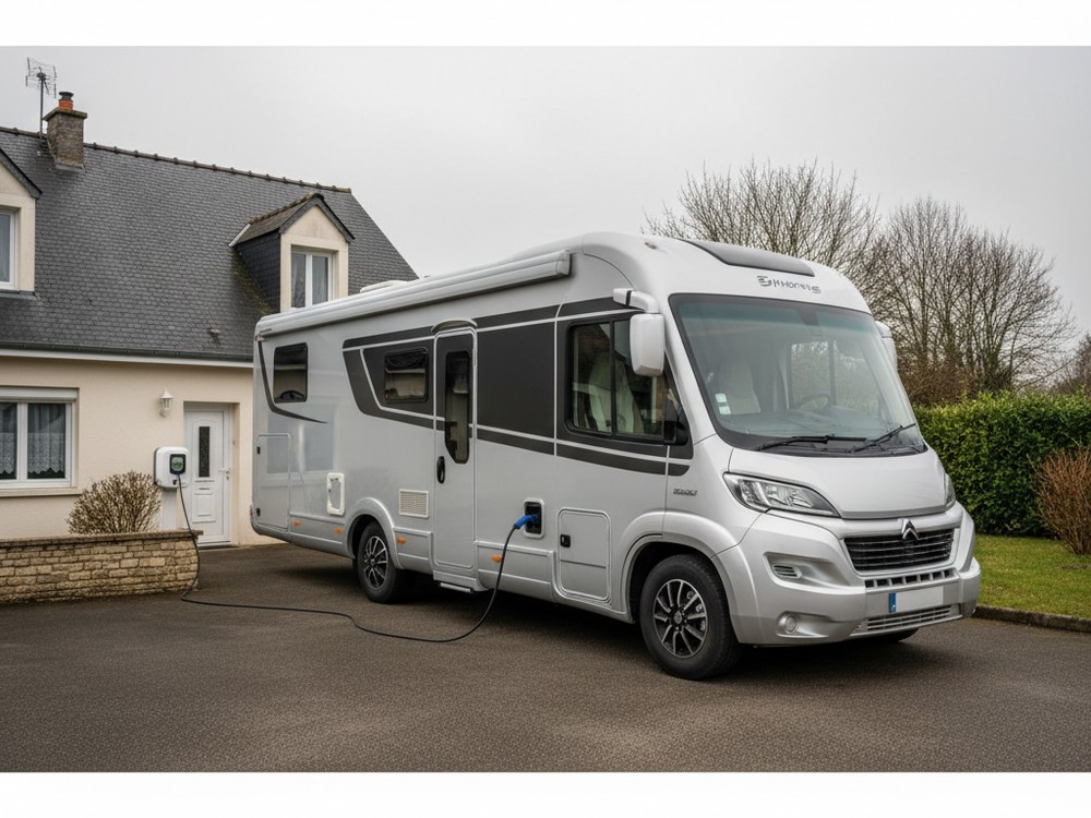 Recharger un camping-car électrique à Amiens