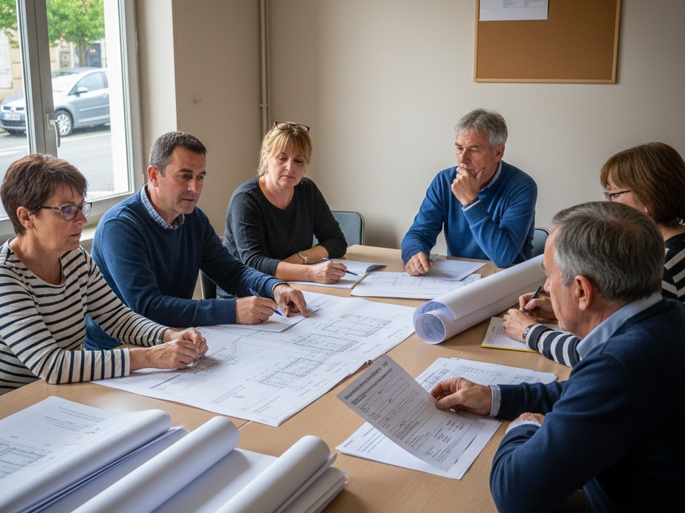 Pré-équipement bornes par le syndic à Amiens