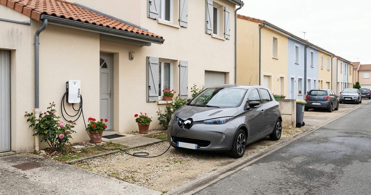 Installation de borne de recharge à Boves
