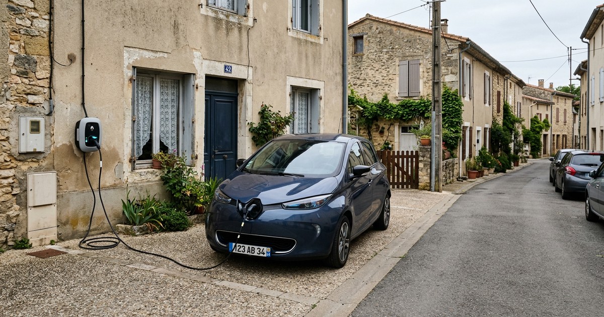 Installation de borne de recharge à Saleux